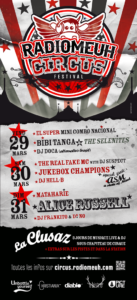 affiche Radiomeuh Circus Festival 2013