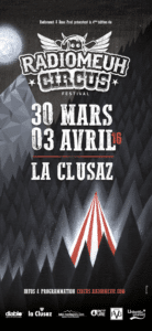 affiche Radiomeuh Circus Festival 2016